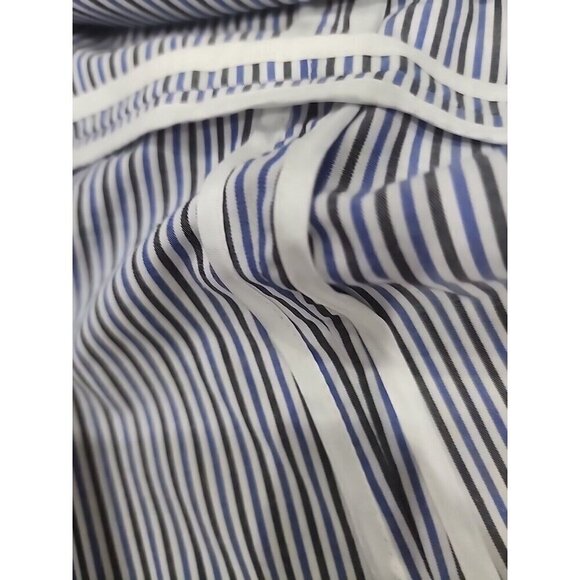 Kate Spade Blue Multi Stripe Peplum Top Sleeveless Cotton NWT Women's 14 - Picture 12 of 12